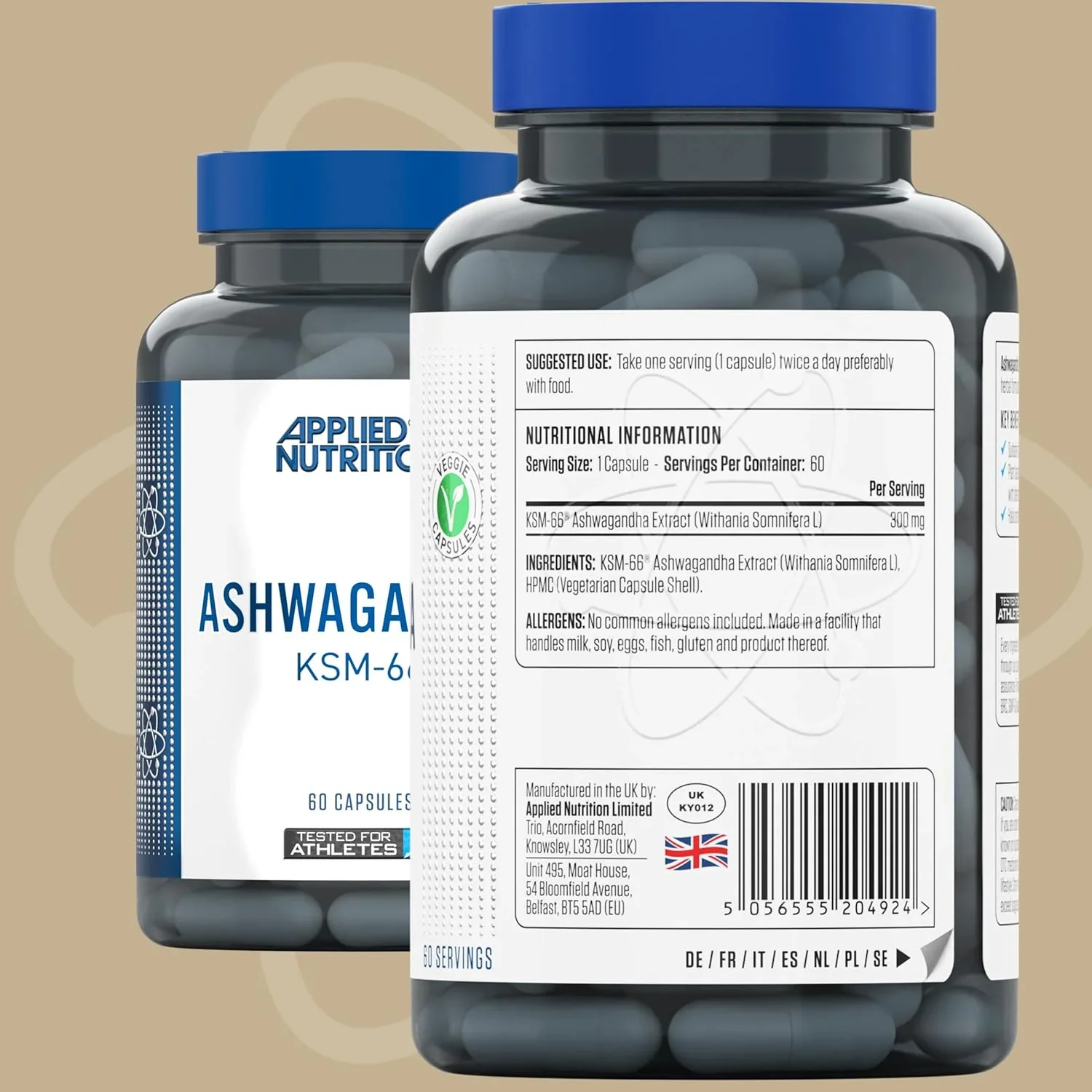 applied nutrition ashwagandha ksm 66 60 caps applied nutrition ashwagandha ksm 66 60 caps
