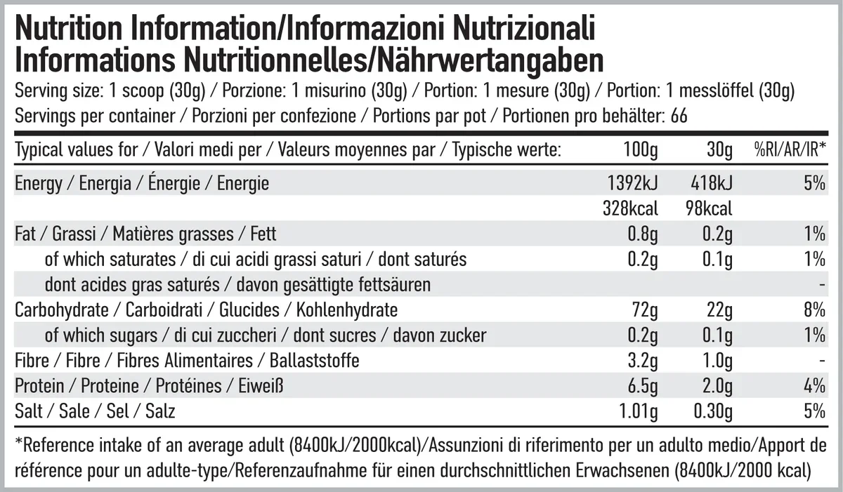 per4m cream of rice 2000 g per4m cream of rice 2000 g