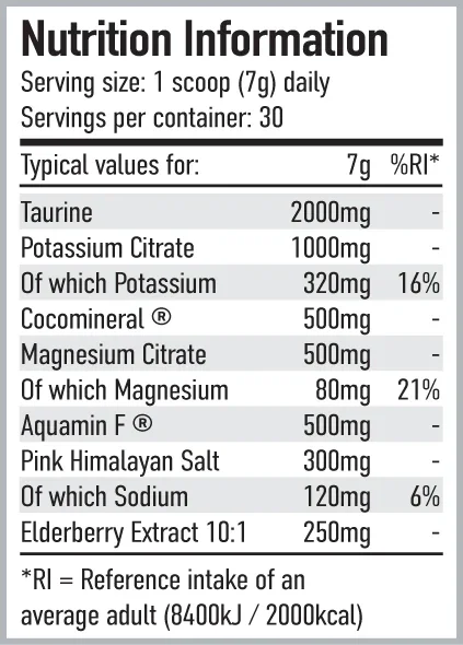 per4m hydration electrolyte mix 210 g per4m hydration electrolyte mix 210 g
