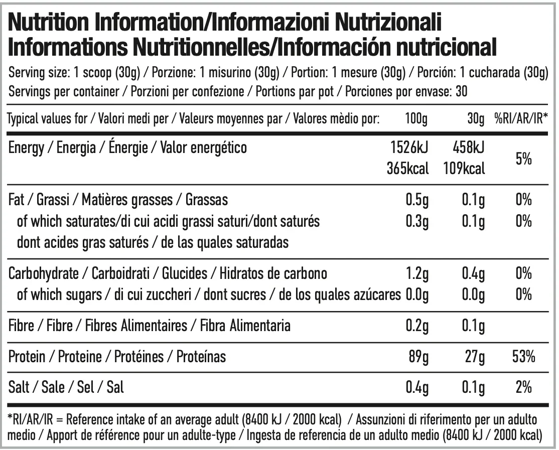 per4m whey isolat zéro 2kg per4m whey isolat zéro 2kg